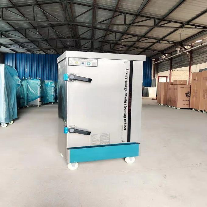 เครื่องนึ่งไก่ CE Stainless304 สำหรับโรงอาหารในร้านอาหาร 2