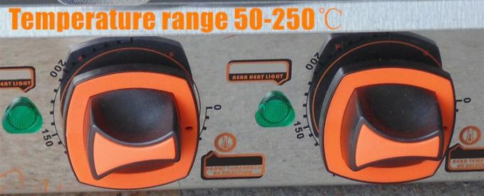 เครื่องโรลเลอร์ฮอทด็อก 7 ม้วน, เตาย่างไส้กรอกไฟฟ้า 1.69 กิโลวัตต์ 3